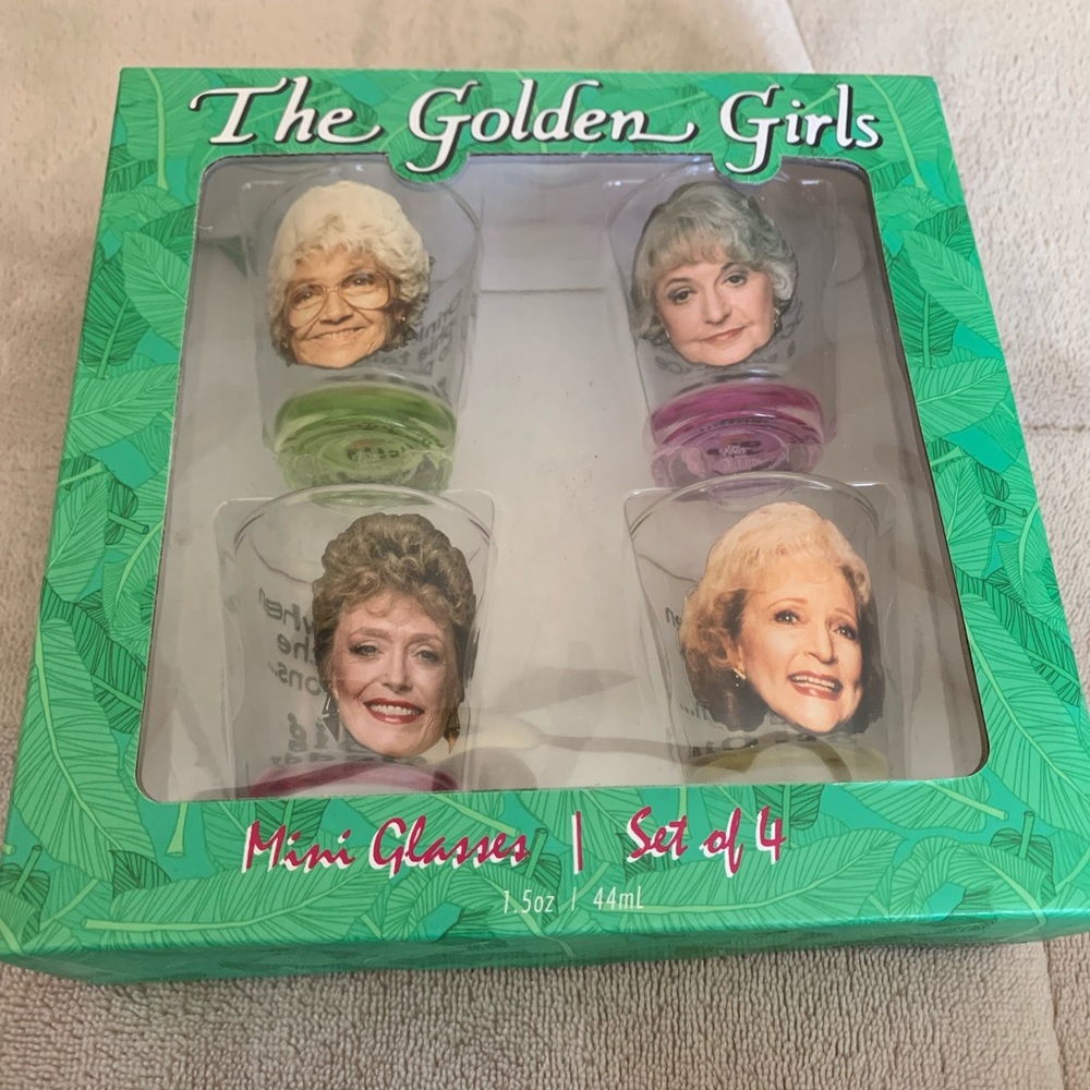 Golden Girls Small Glasses